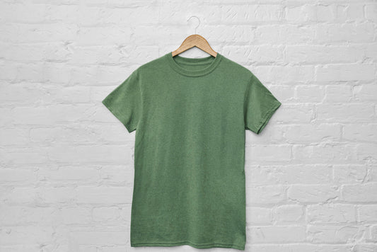 Green - or is it green? - edited t-shirt